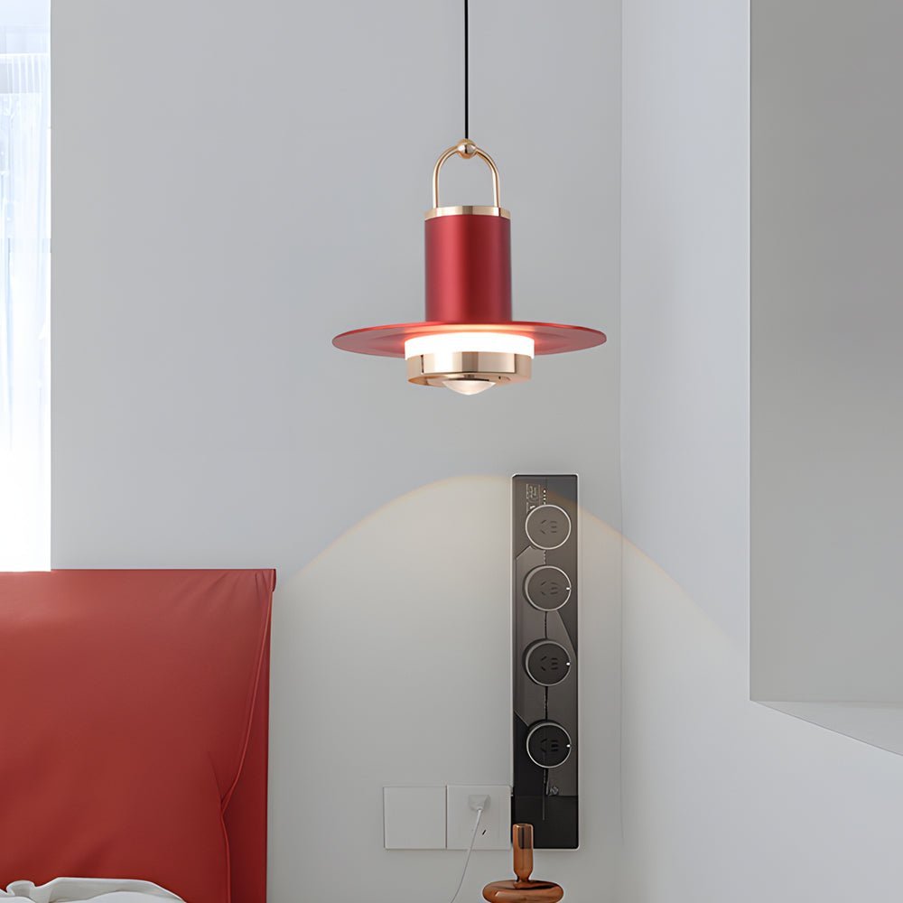 WINTERBOURNE METAL FRAME GLASS PENDANT LANTERN