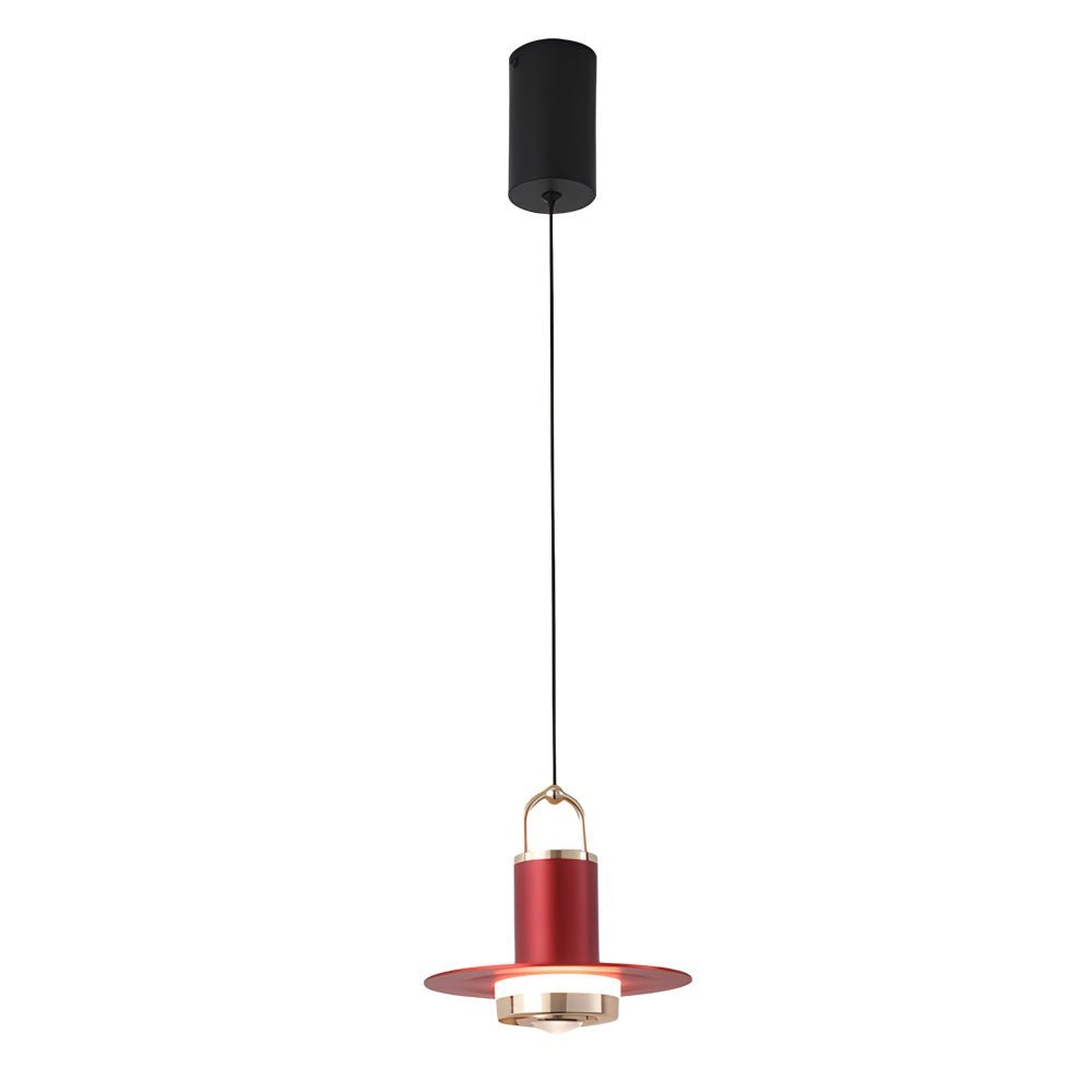 WINTERBOURNE METAL FRAME GLASS PENDANT LANTERN
