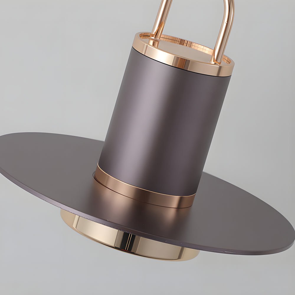 WINTERBOURNE METAL FRAME GLASS PENDANT LANTERN