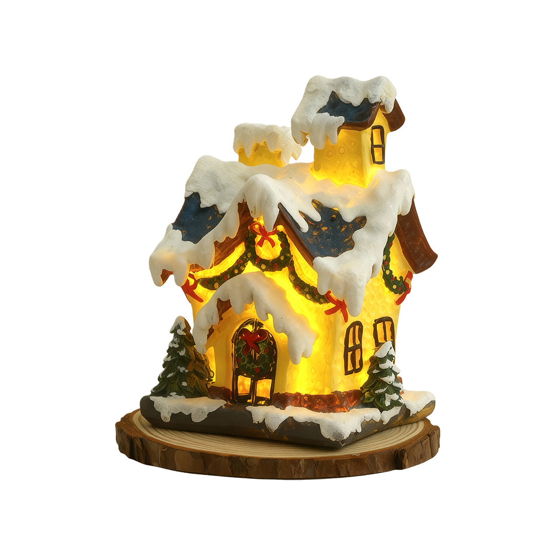 1. **HARTFIELD GLOWING COTTAGE DÉCOR SET**  
   Illuminate your festive scene with this charming duo of resin cottages, each featuring warm LED lights that create a cozy ambiance.

2. **WILLOUGHBY TWINKLING RESIN VILLAGE PAIR**  
   Enchant your holiday d