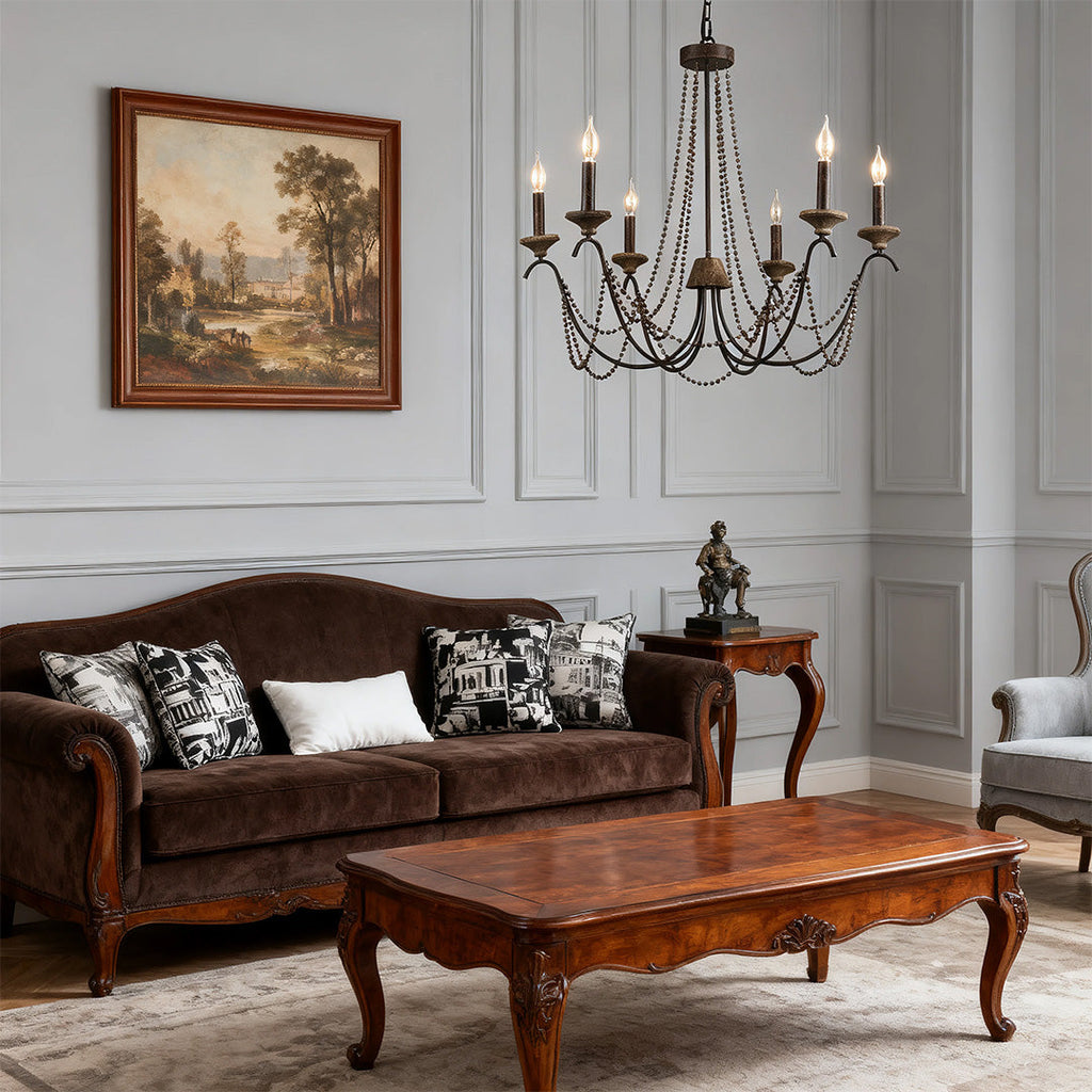 VERDUN CANDLELIT CEILING LANTERN