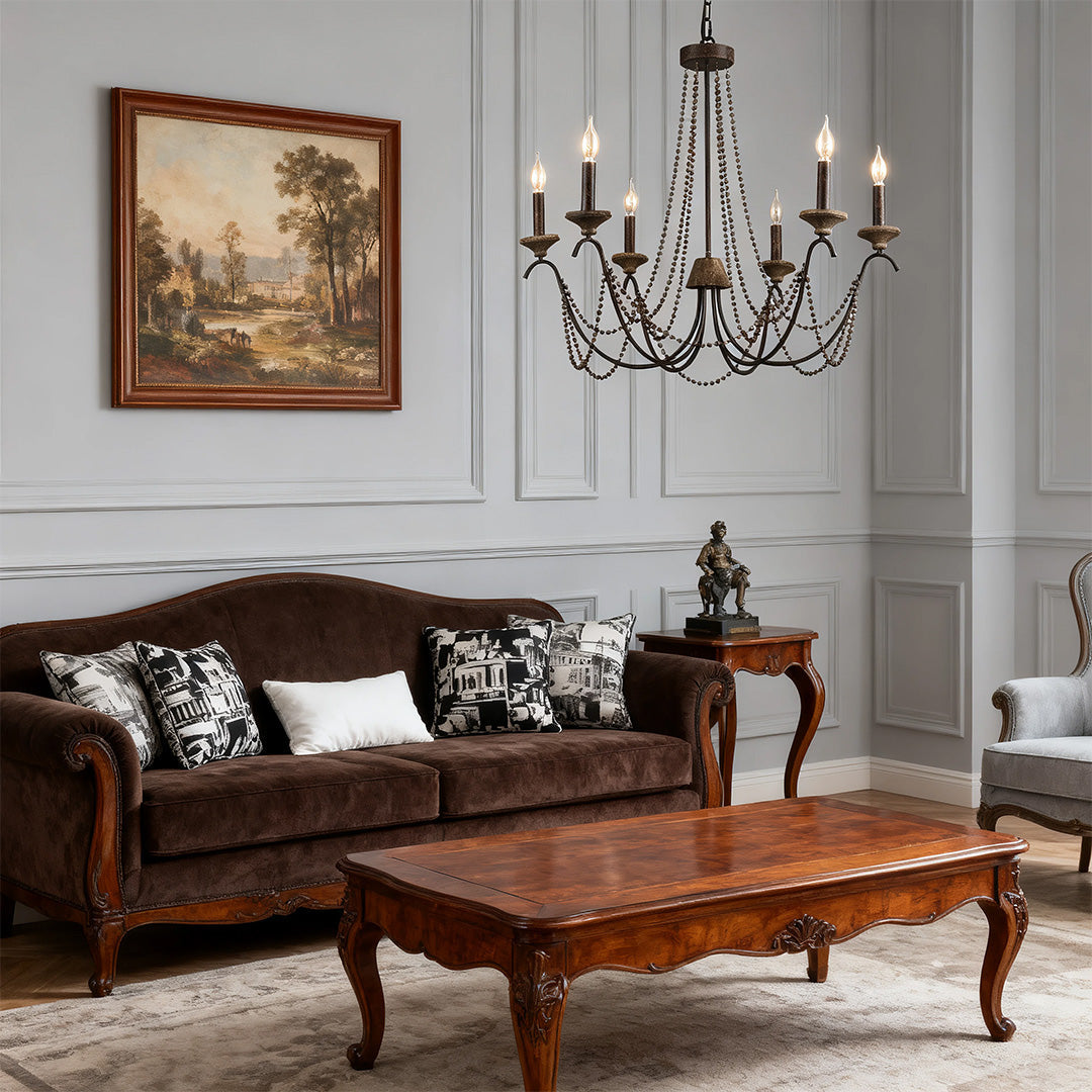 VERDUN CANDLELIT CEILING LANTERN