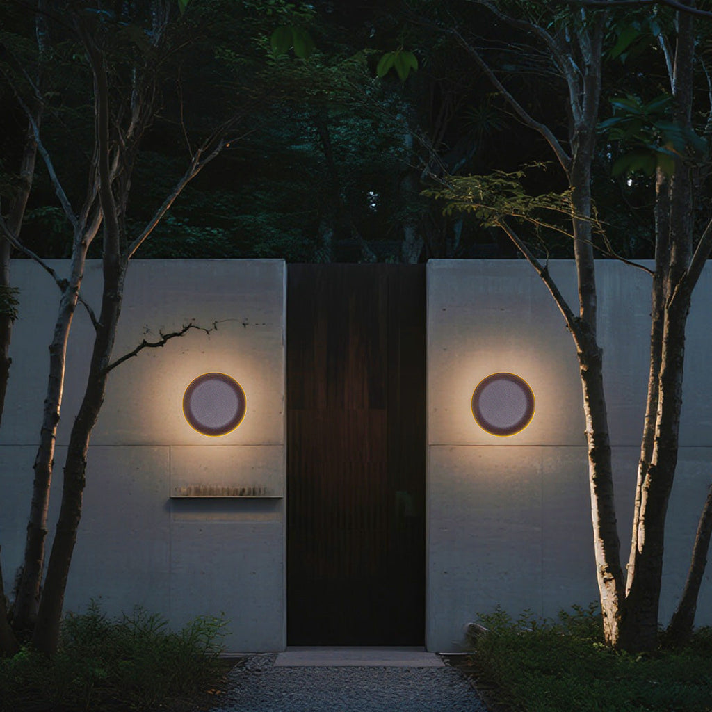 WINTHORPE WEATHERPROOF GEOMETRIC WALL LANTERN