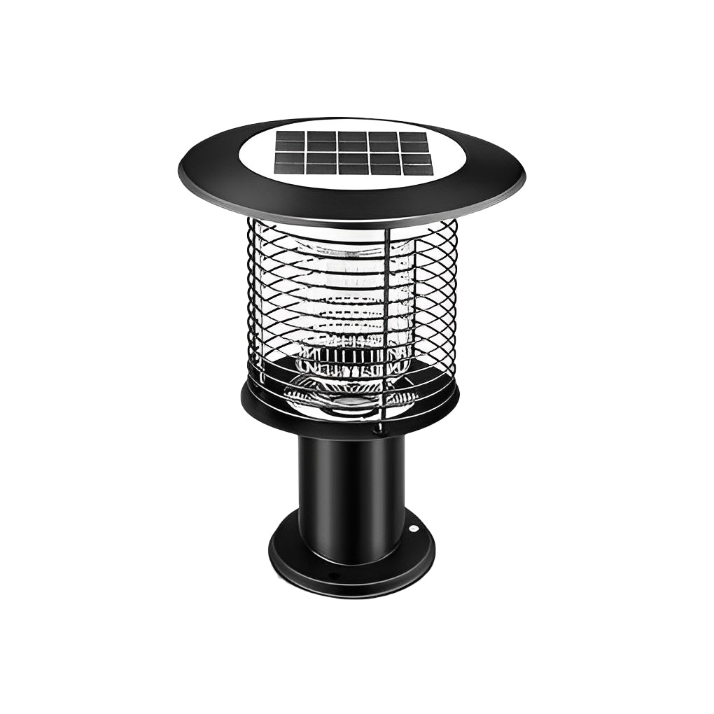 CHARLESTON PURPLE GLOW SOLAR INSECT TRAP LANTERN