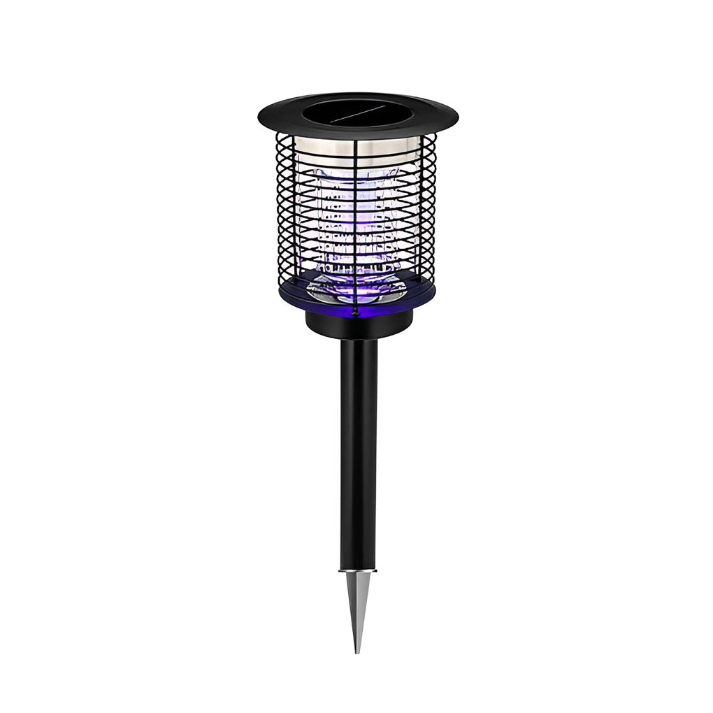 CHARLESTON PURPLE GLOW SOLAR INSECT TRAP LANTERN
