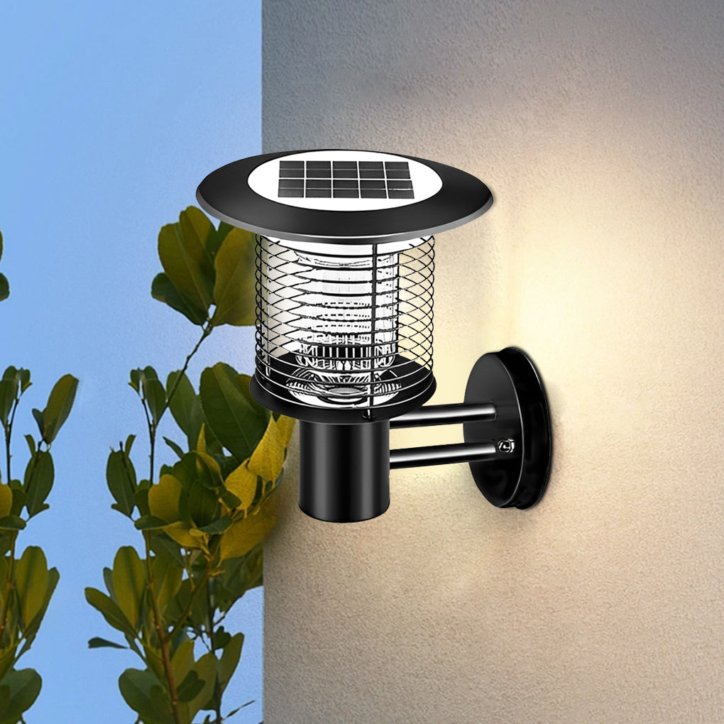 CHARLESTON PURPLE GLOW SOLAR INSECT TRAP LANTERN