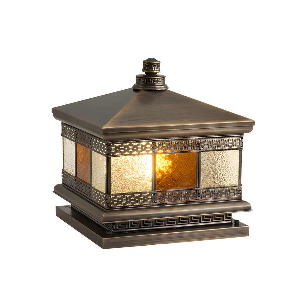 WINCHESTER SQUARE SOLAR GARDEN LANTERN