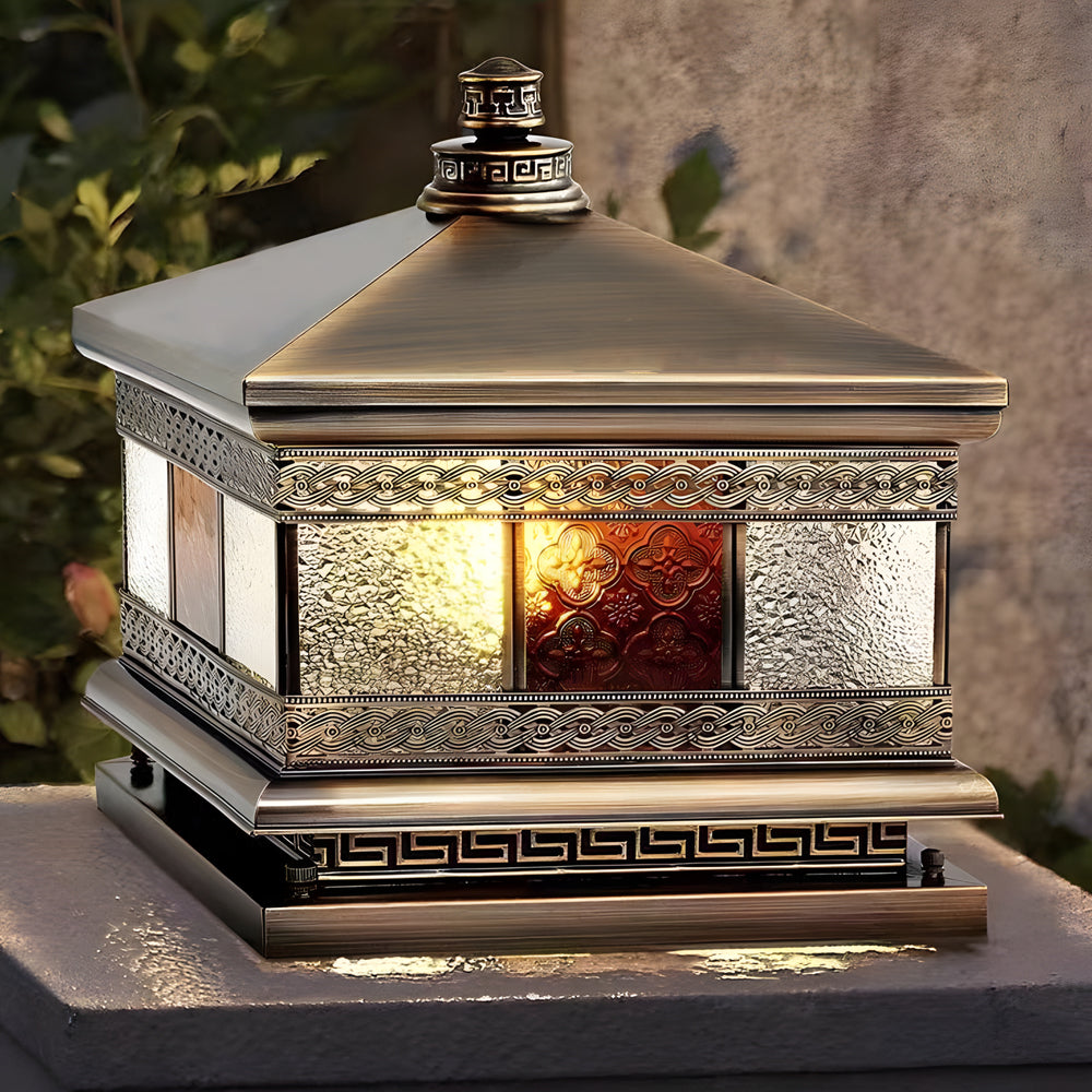 WINCHESTER SQUARE SOLAR GARDEN LANTERN