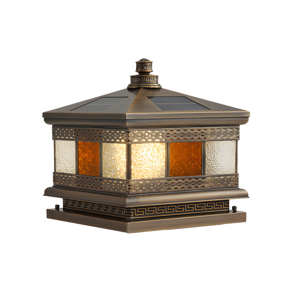WINCHESTER SQUARE SOLAR GARDEN LANTERN