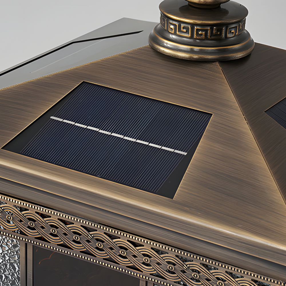 WINCHESTER SQUARE SOLAR GARDEN LANTERN