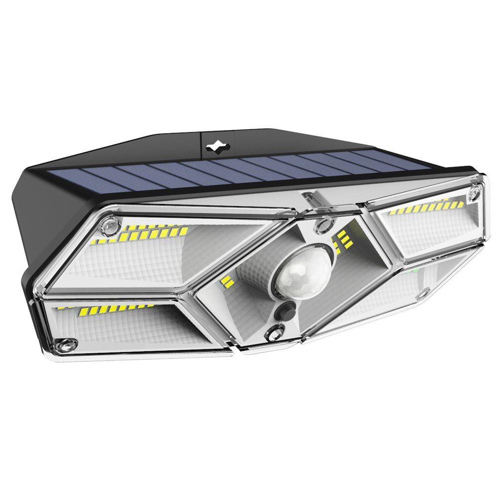 THORNBURY SOLAR-POWERED MOTION-ACTIVATED OUTDOOR WALL SCONCE