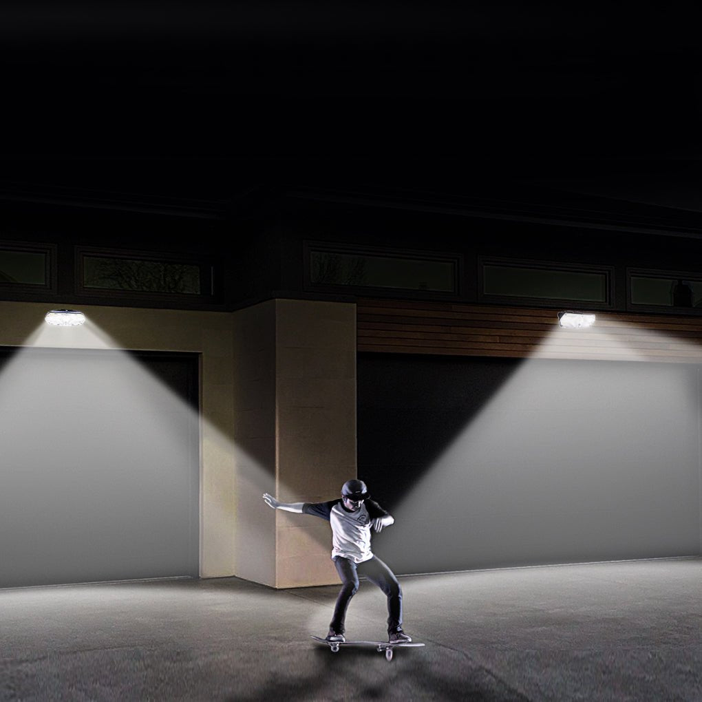 THORNBURY SOLAR-POWERED MOTION-ACTIVATED OUTDOOR WALL SCONCE