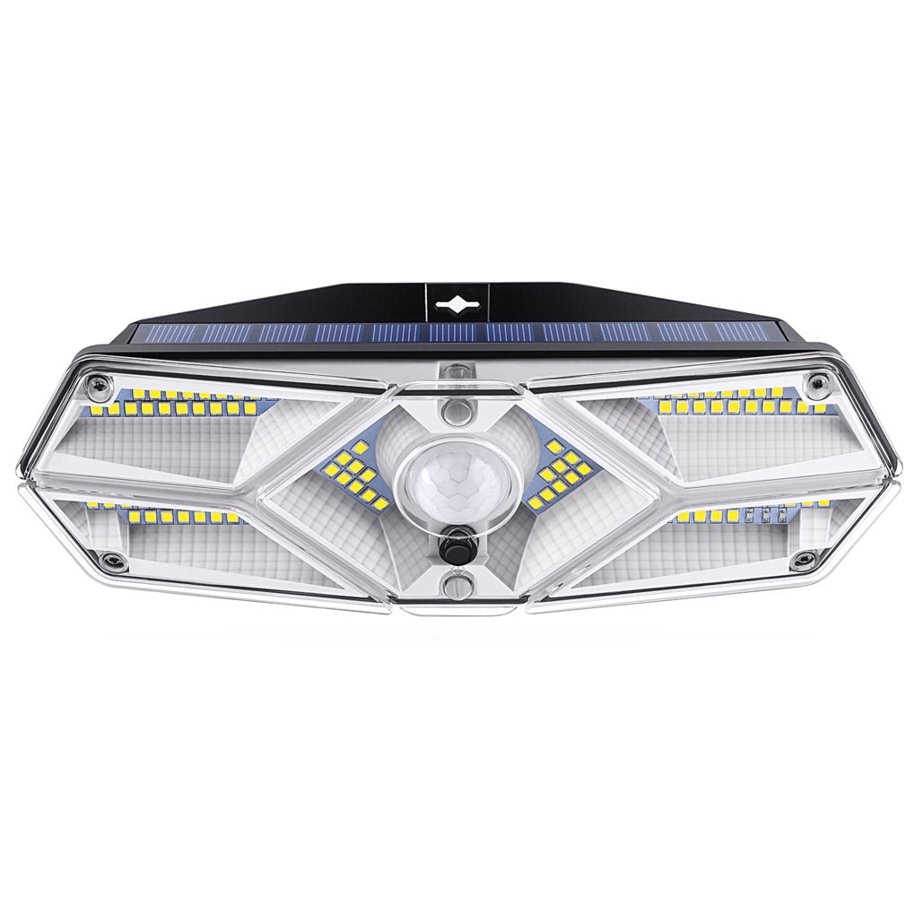 THORNBURY SOLAR-POWERED MOTION-ACTIVATED OUTDOOR WALL SCONCE
