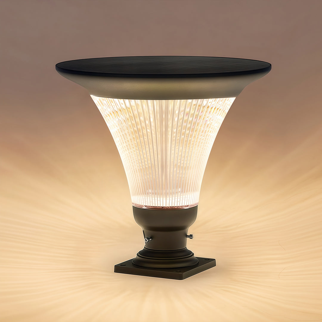 ALDERSON RUSTIC GARDEN TORCH WITH WATERPROOF BRIGHTNESS