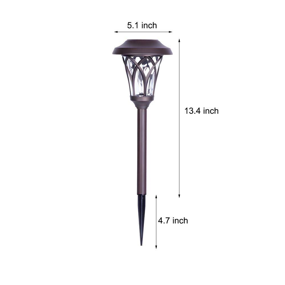 WINDSOR GARDEN ORB LANTERN, VINTAGE INSPIRED SOLAR-POWERED STAKE LIGHT