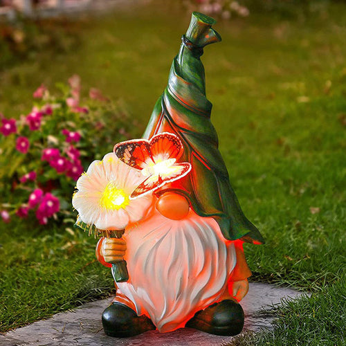 1. **PENROSE ENCHANTED GNOME LANTERNS**  
   Whimsical garden illuminators crafted from durable resin, featuring charming gnome designs that bring a touch of magic to your outdoor space.

2. **CAVENDISH RADIANT GNOME LIGHTS**  
   Delightful garden accent
