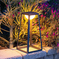 WINTHROP METAL OUTDOOR LANTERN WITH WATER-RESISTANT DESIGN