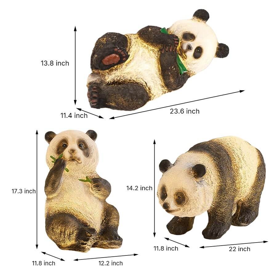 FENWICK PANDA GARDEN SENTINEL WITH BAMBOO GLOW