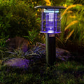 CHARLESTON PURPLE GLOW SOLAR INSECT TRAP LANTERN