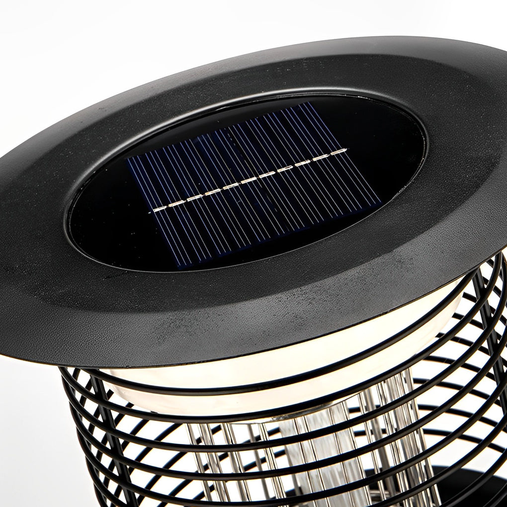 CHARLESTON PURPLE GLOW SOLAR INSECT TRAP LANTERN