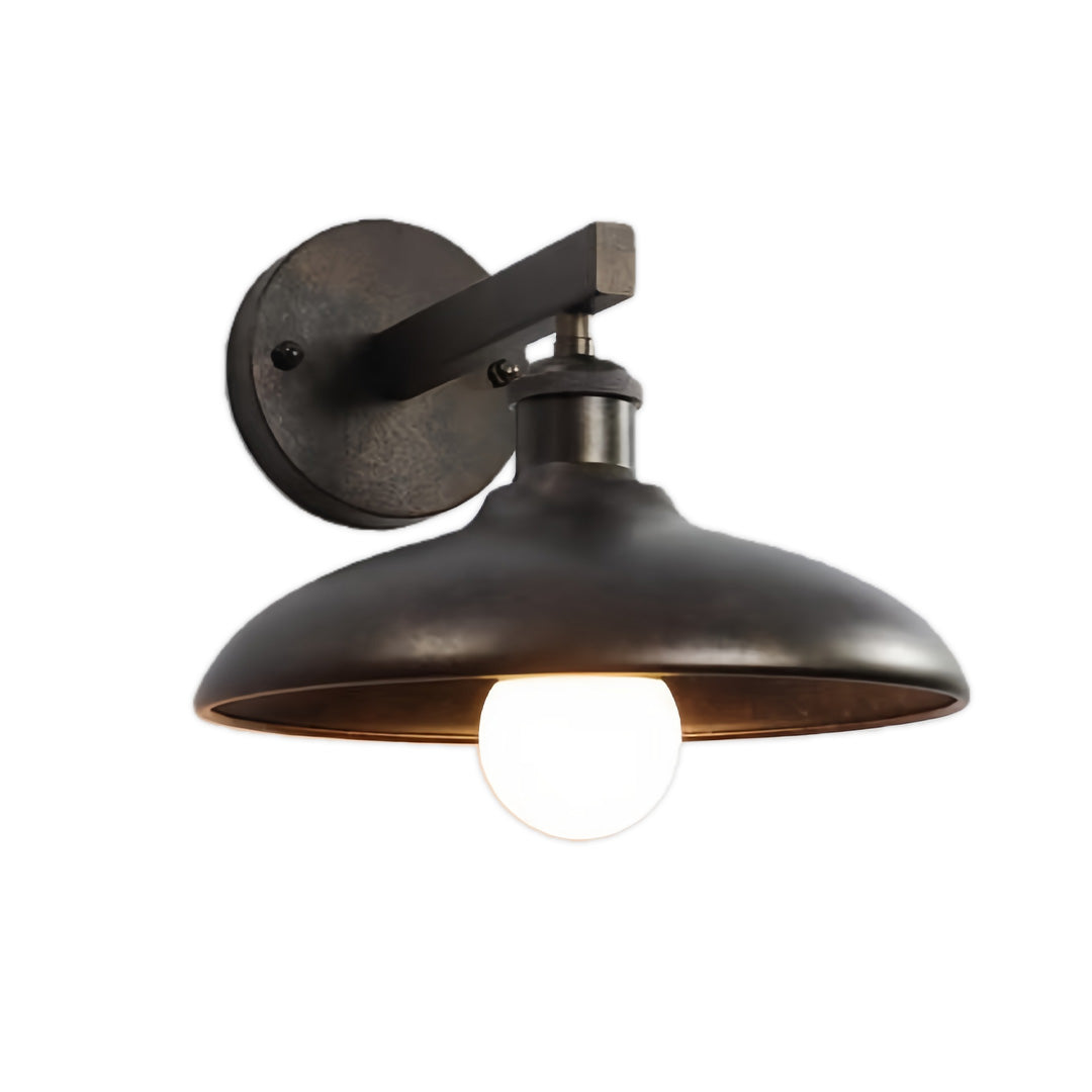 WINDSOR CAST IRON OUTDOOR LED WALL LANTERN