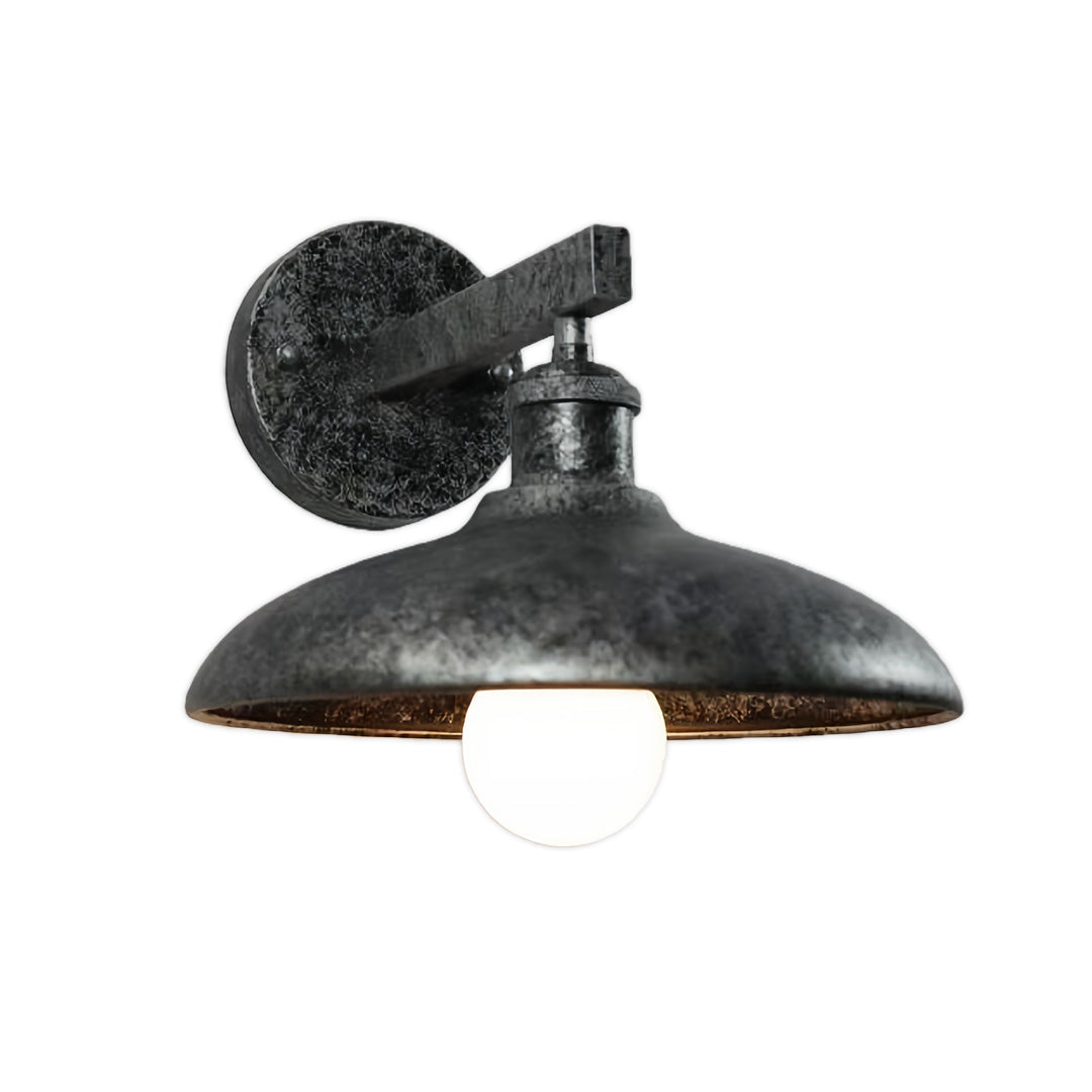 WINDSOR CAST IRON OUTDOOR LED WALL LANTERN