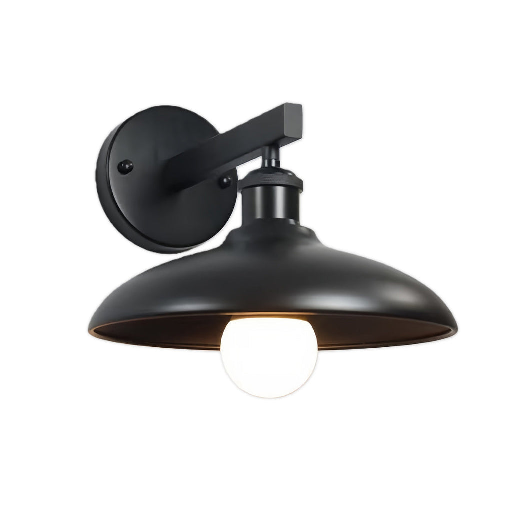 WINDSOR CAST IRON OUTDOOR LED WALL LANTERN