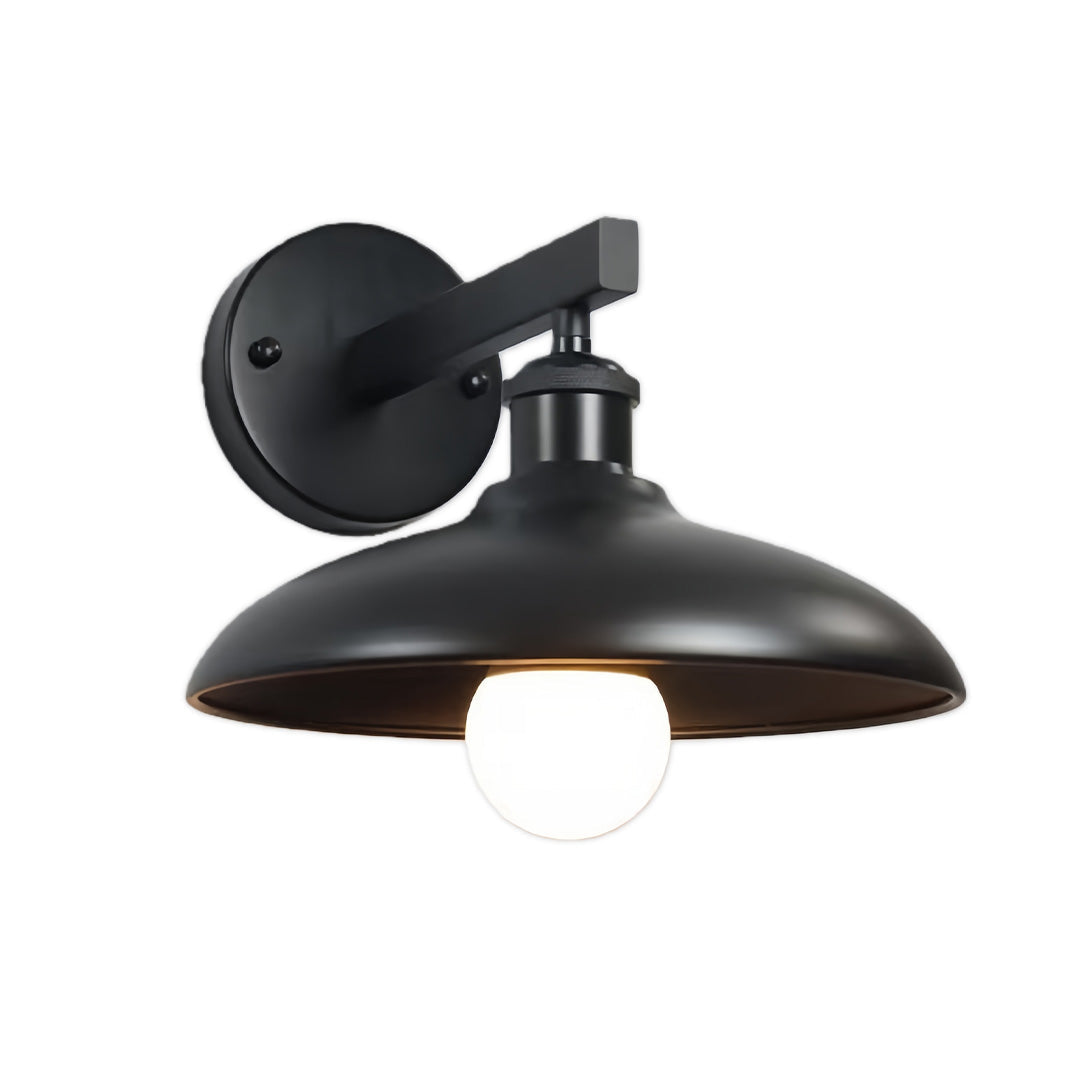 WINDSOR CAST IRON OUTDOOR LED WALL LANTERN