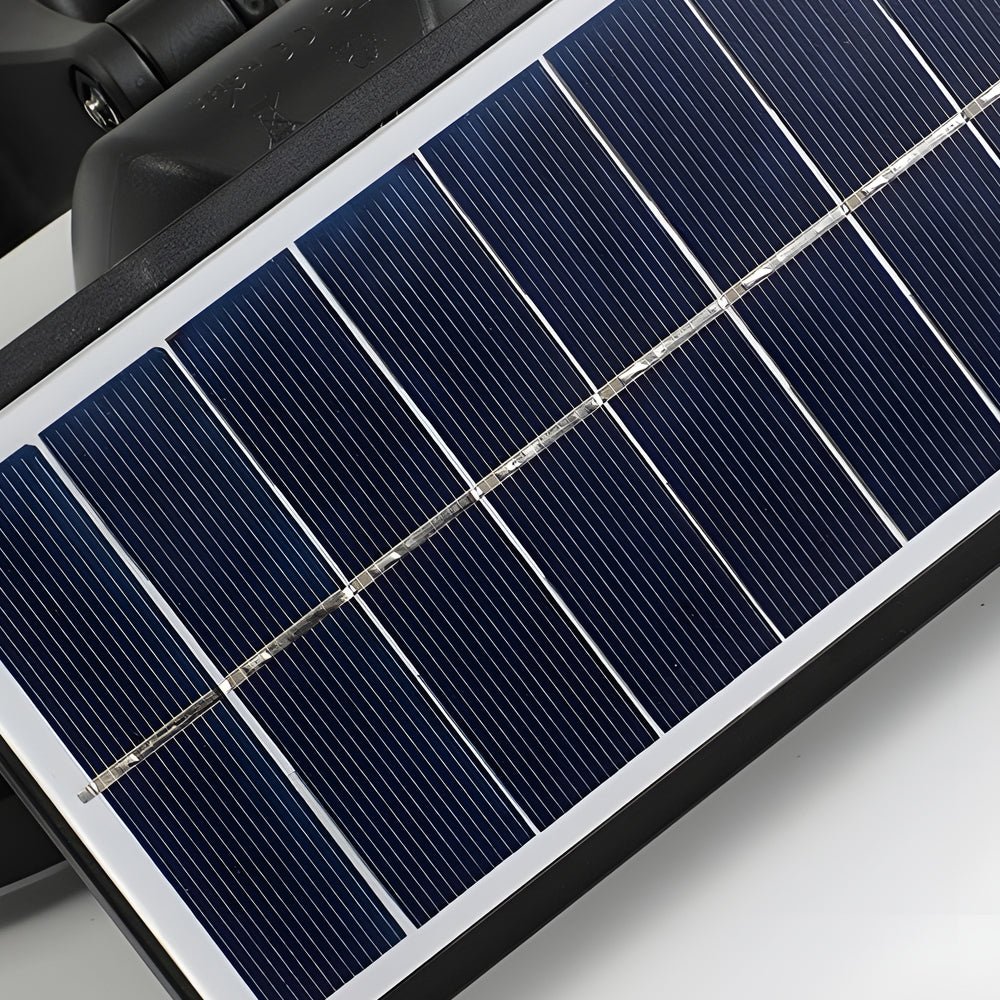 WINTERBOURNE TRIPLE HEAD SOLAR SECURITY LANTERN WITH MOTION DETECTION