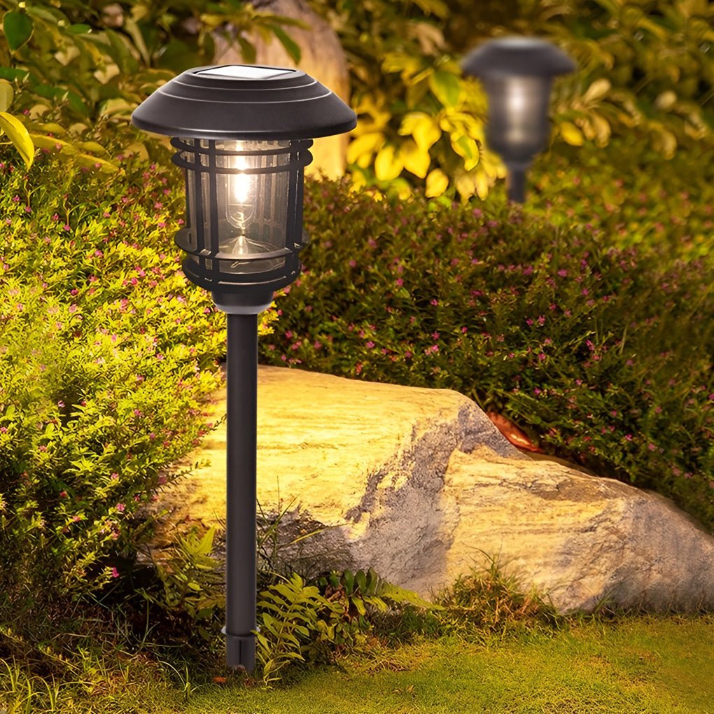 WINCHESTER STAINLESS STEEL SOLAR GARDEN LANTERN