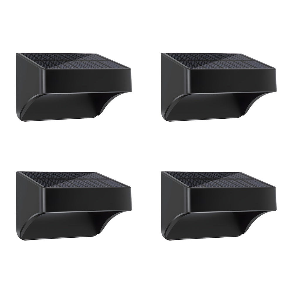 WINDSOR GLOW SOLAR WALL SCONCE - Dusk to Dawn Minimalist Design, Waterproof Ambient Illumination