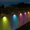 WINDSOR GLOW SOLAR WALL SCONCE - Dusk to Dawn Minimalist Design, Waterproof Ambient Illumination