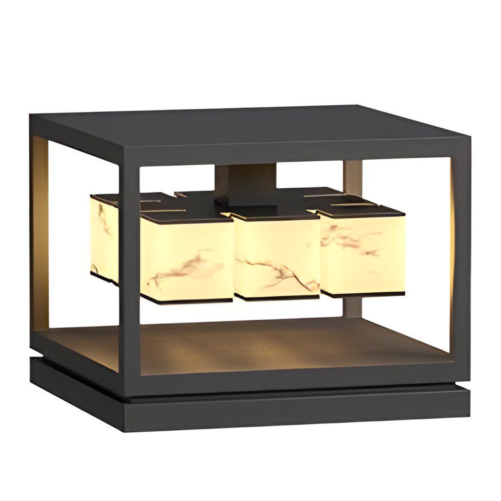 WINDSOR BRICK SQUARE SOLAR LANTERN