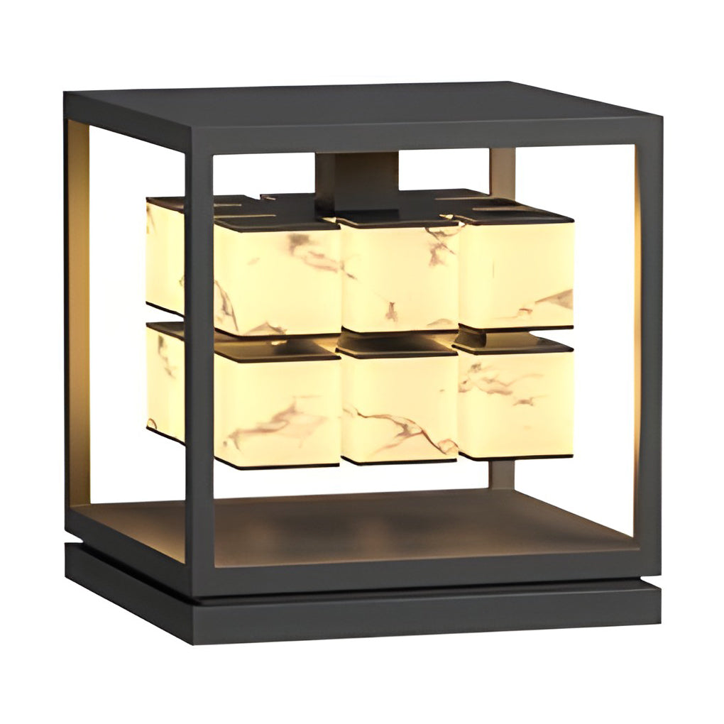 WINDSOR BRICK SQUARE SOLAR LANTERN