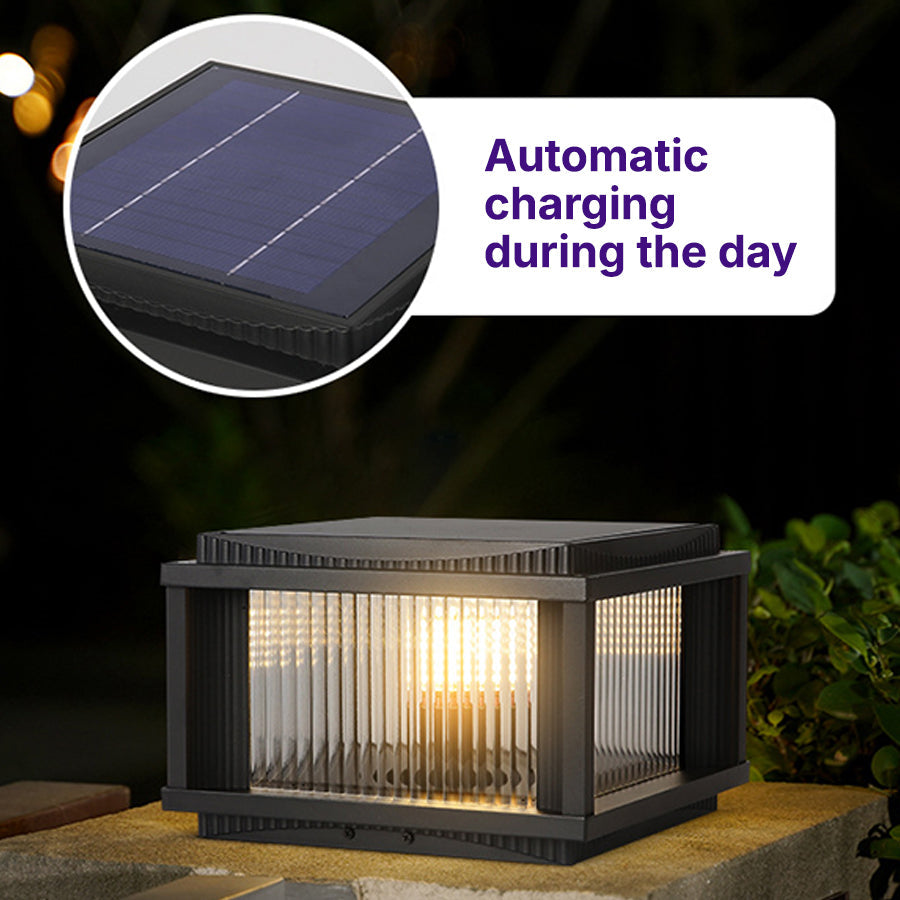 WINDSOR VINTAGE SOLAR PILLAR LANTERN