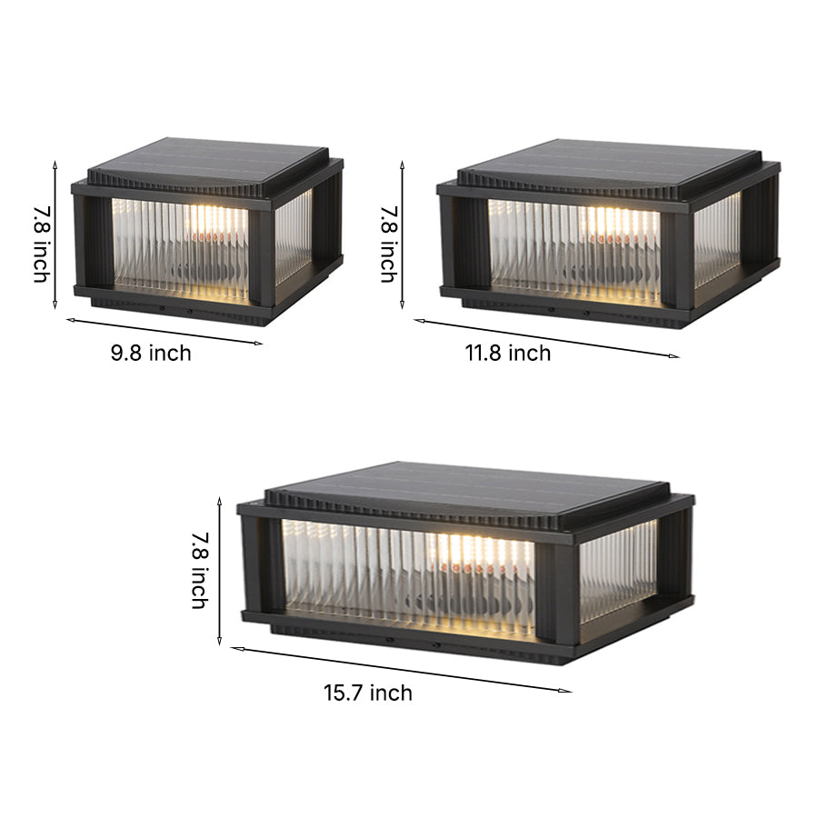 WINDSOR VINTAGE SOLAR PILLAR LANTERN