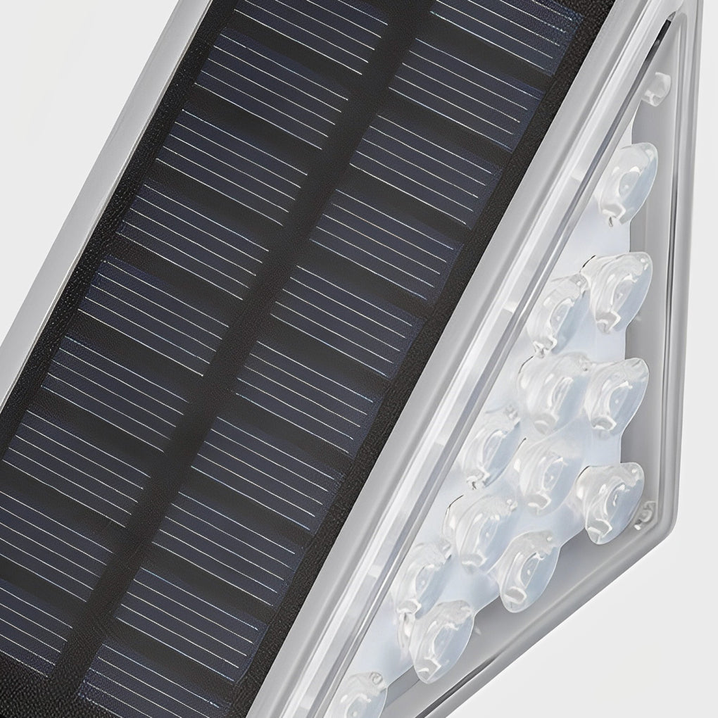 WINDSOR TRIAD OUTDOOR STEP ILLUMINATOR - MODERN WATER-RESISTANT SOLAR LIGHT