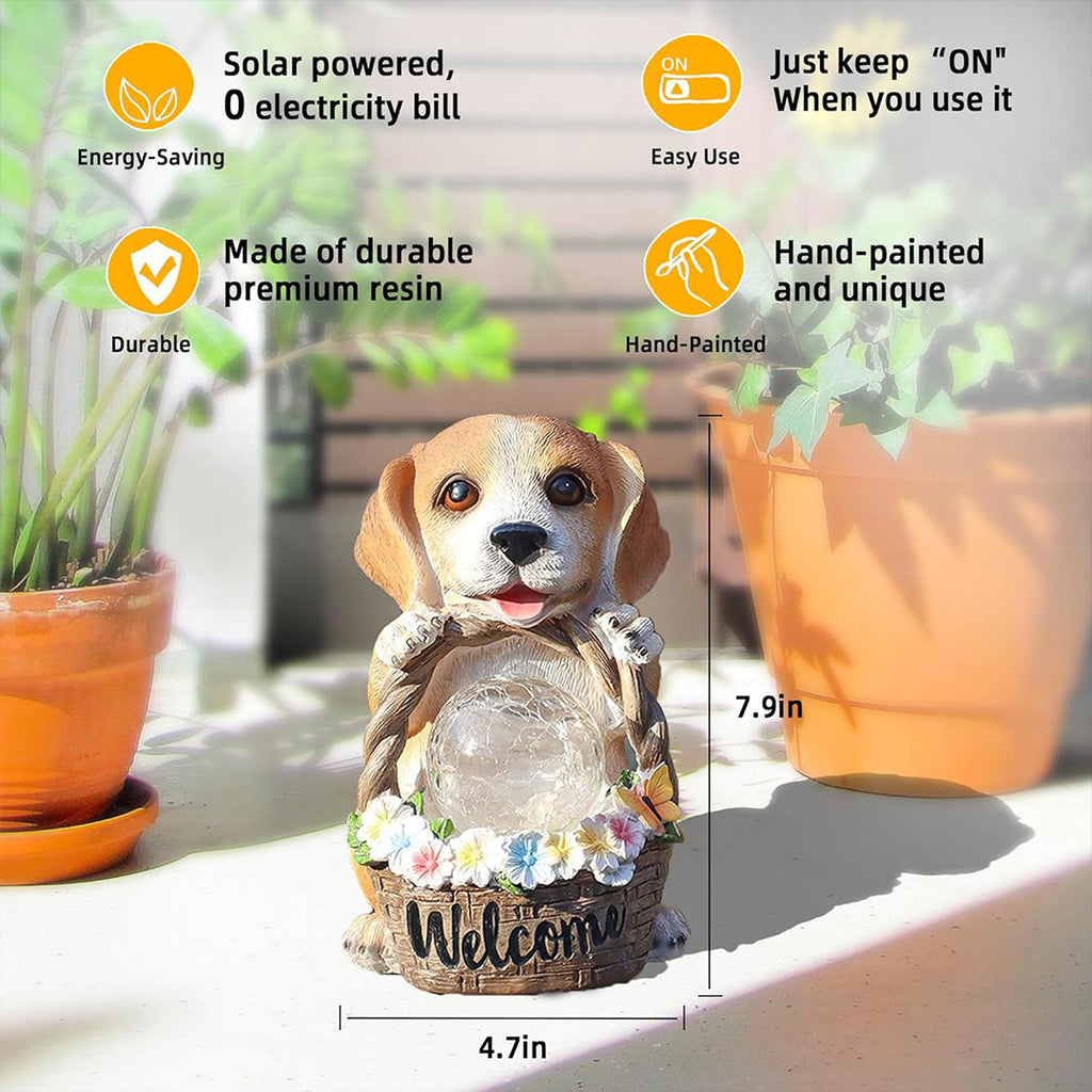 1. "PENROSE FABLES GLOWING FAUNA LANTERNS"  
   - Enchant your garden with whimsical animal-shaped lanterns that illuminate your outdoor space with solar-powered charm.

2. "HASTINGS MENAGERIE SOLAR ILLUMINATION ORBS"  
   - Transform your garden into a m