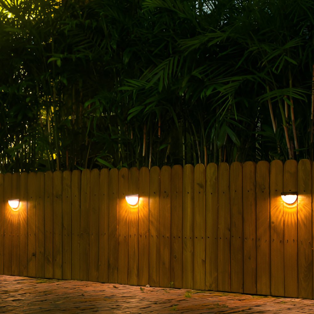 BRIGHTON SOLAR GLOW FENCE LANTERN FOR OUTDOOR GARDENS