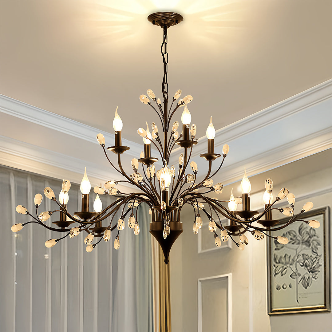 WINDSOR LED CANDLELIGHT CEILING CHANDELIER