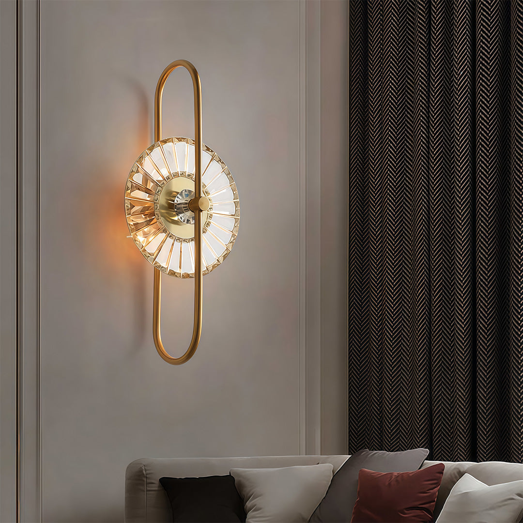 WINTERBORNE CRYSTAL EMBRACE WALL LIGHT