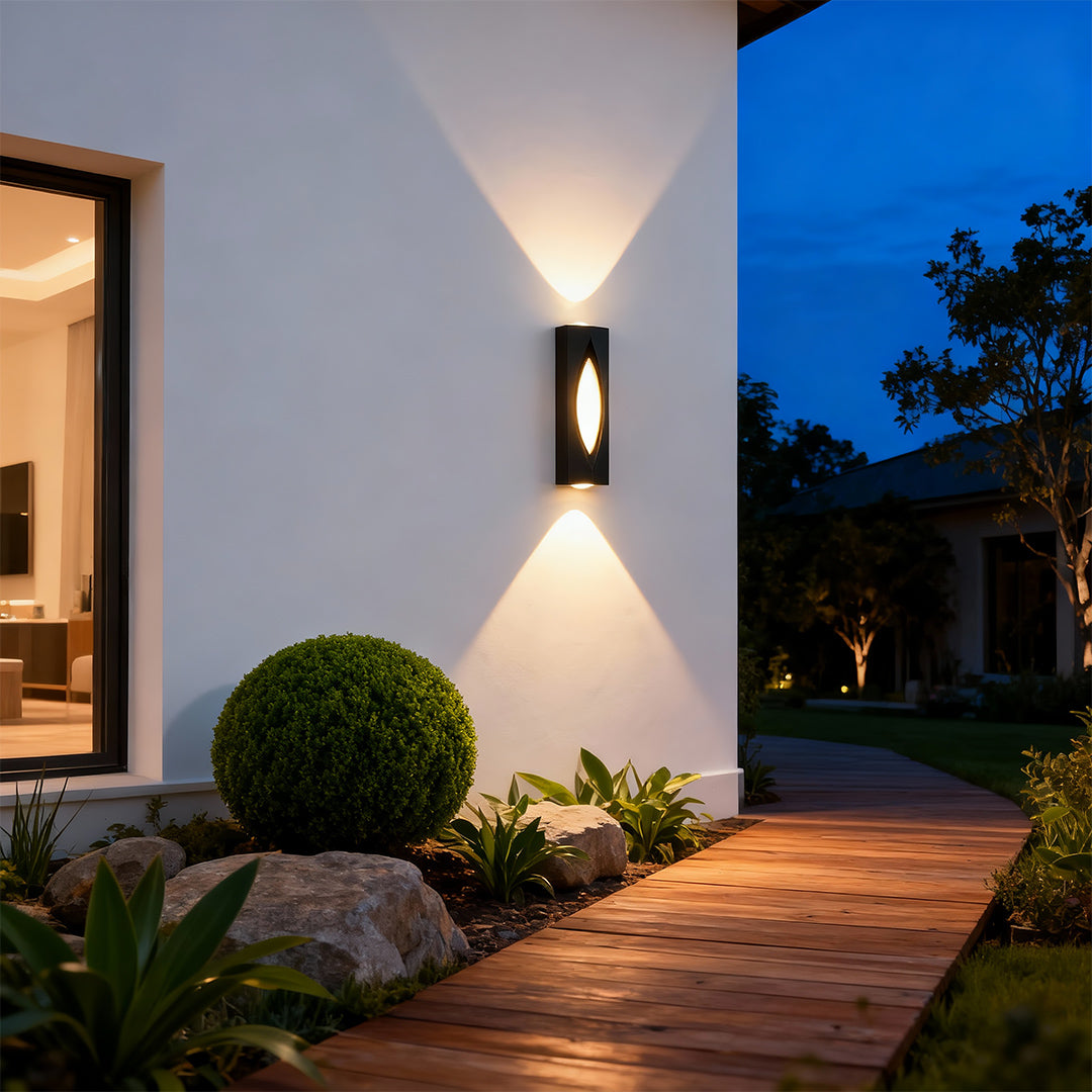 BRAMBLETON OUTDOOR LED WALL CANDLE SCONCE