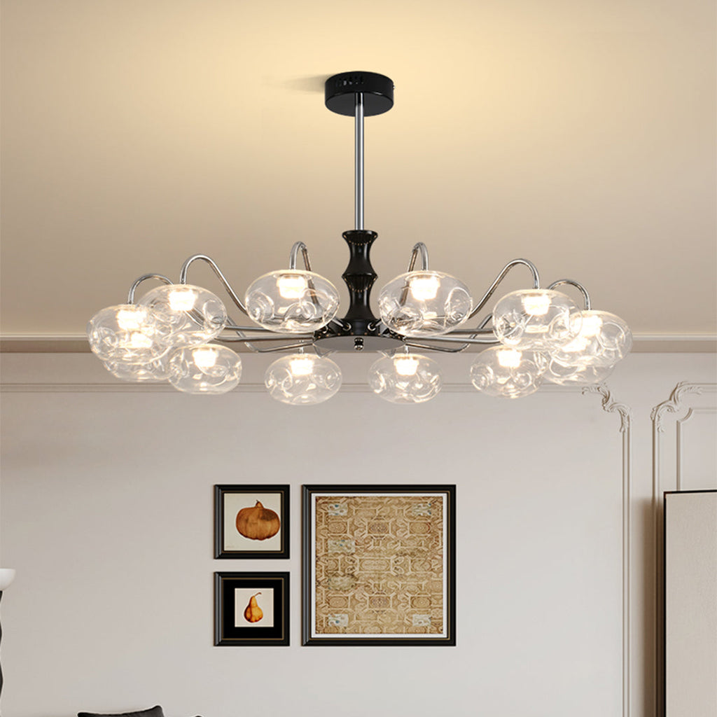 BELLEFONTE ILLUMINATION CRYSTAL GLOBE CHANDELIER