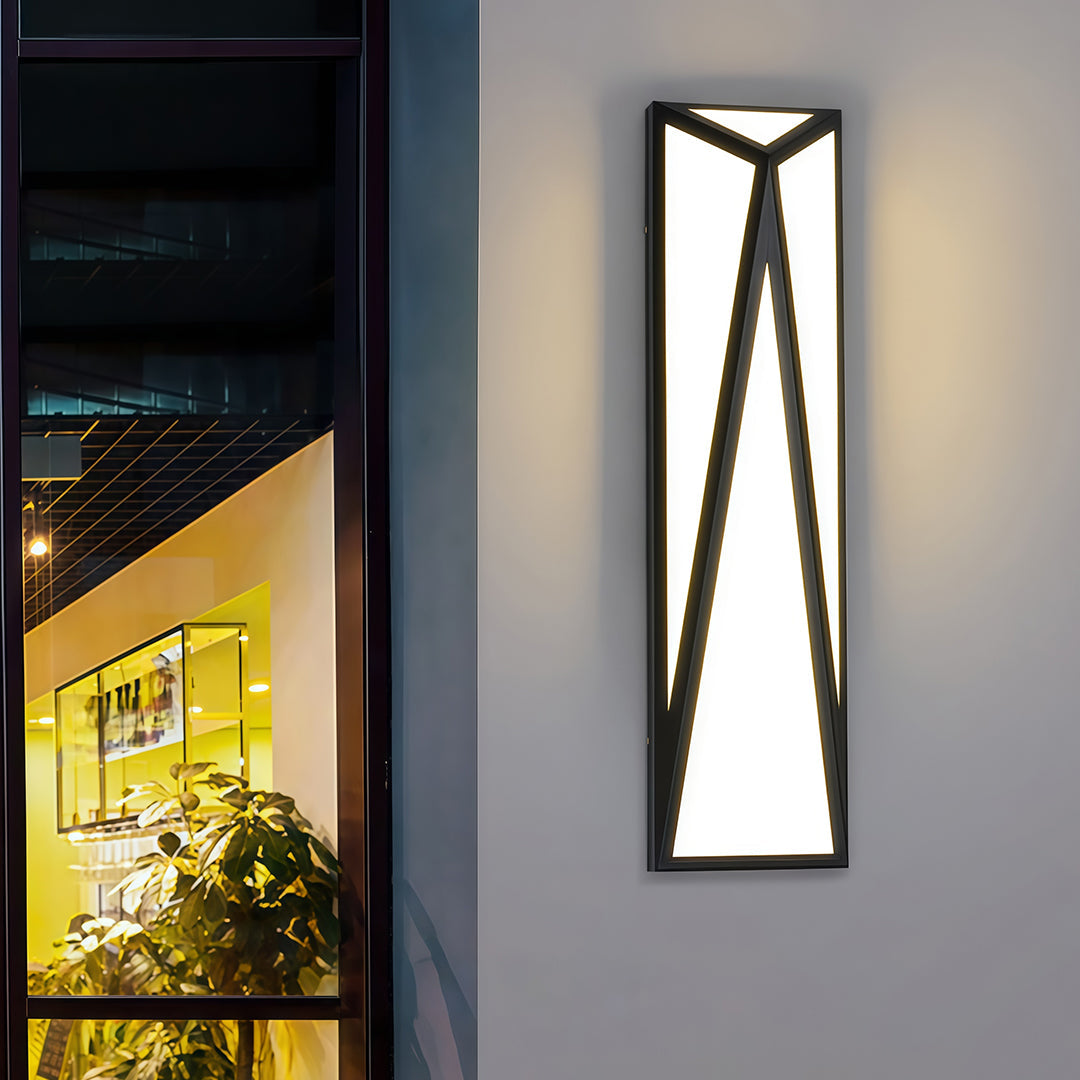 BLACKWATER MODERN METAL OUTDOOR WALL SCONCE