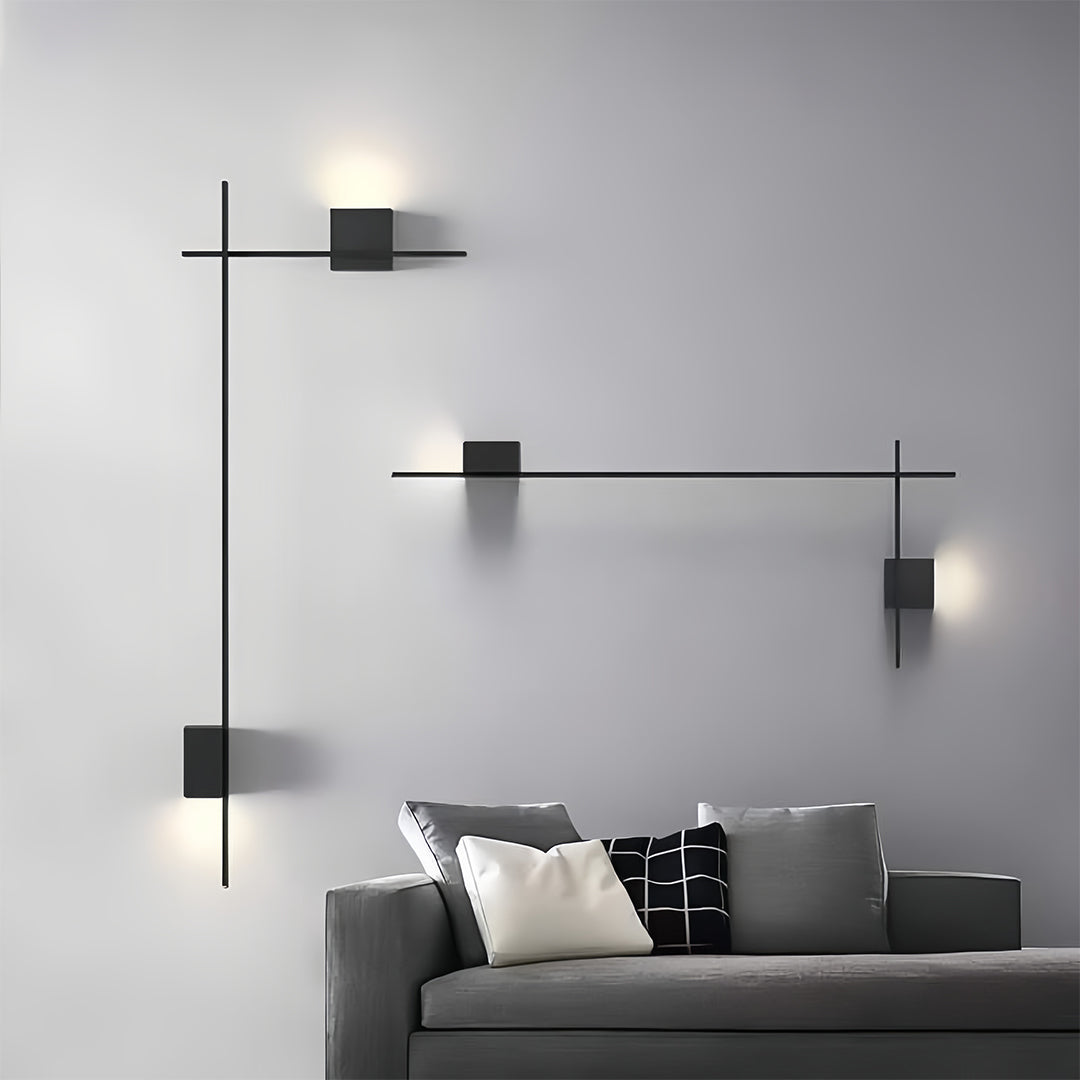 1. **WILLOUGHBY RECTILINEAR WALL SCONCE** - A sleek, minimalist wall lamp featuring a modern rectangular design, perfect for adding a touch of sophistication to any space.

2. **HENLEY MODERNIST WALL ILLUMINATOR** - This contemporary wall light showcases