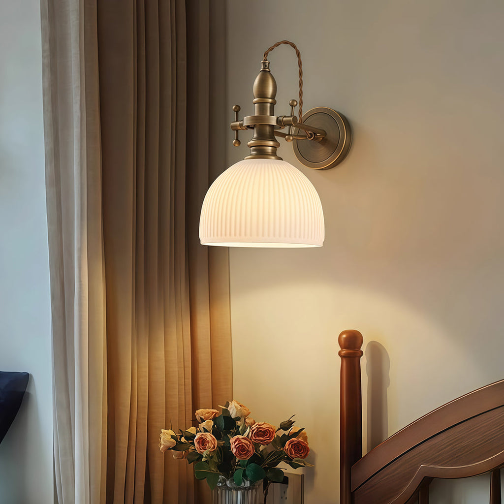 CHARLESTON VINTAGE INDOOR READING WALL SCONCE