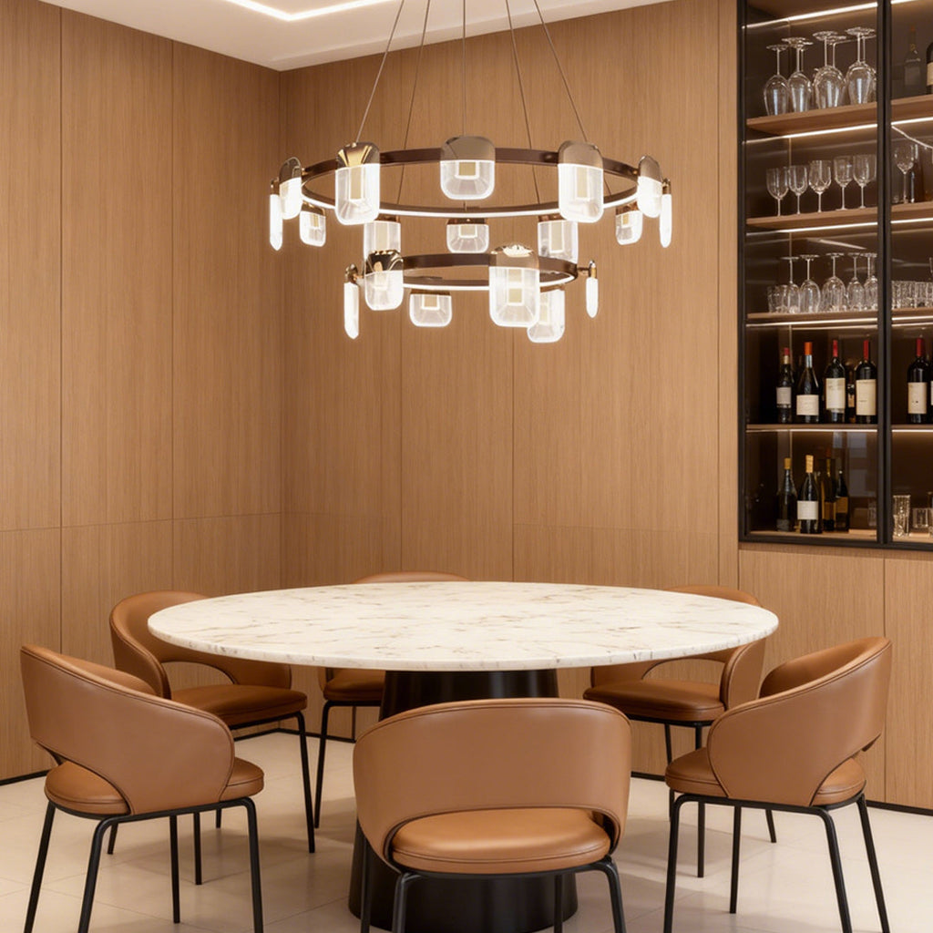 VERONA CRYSTAL LATTICE CEILING GLEAMER