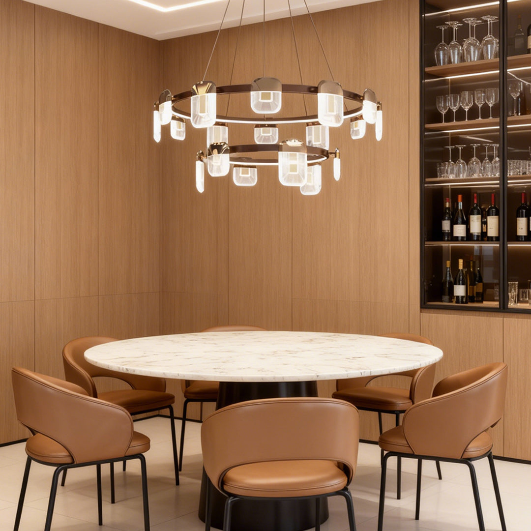 VERONA CRYSTAL LATTICE CEILING GLEAMER
