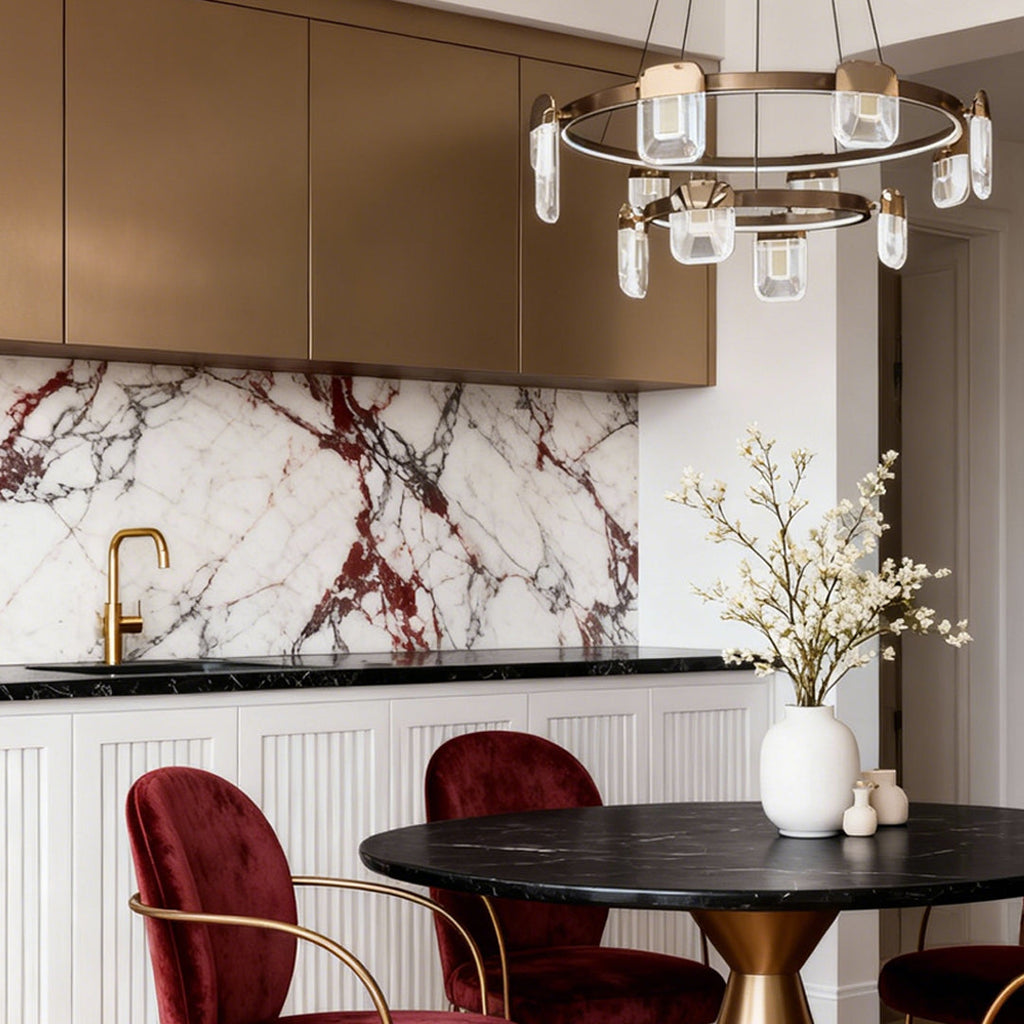 VERONA CRYSTAL LATTICE CEILING GLEAMER