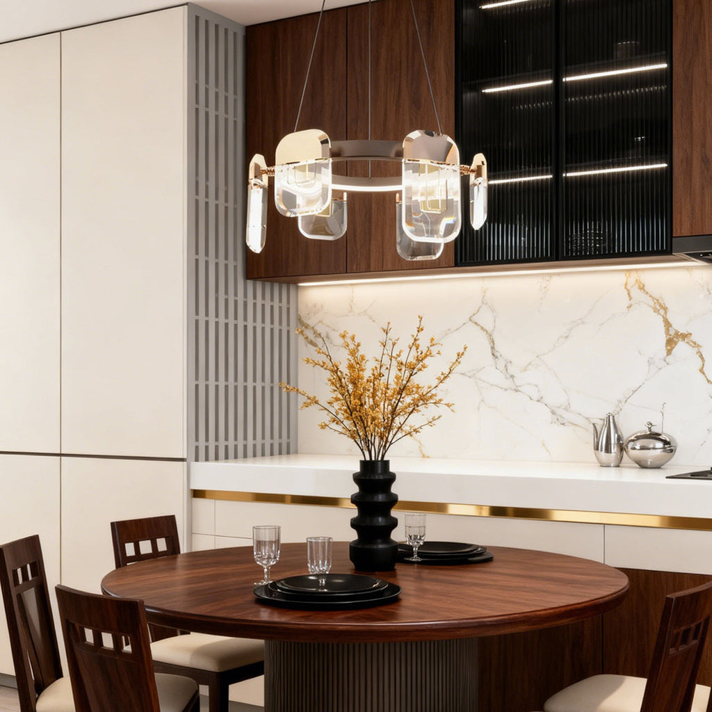 VERONA CRYSTAL LATTICE CEILING GLEAMER
